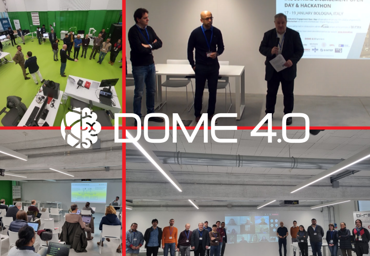 DOME 4.0 Industrial Engagement Open Day and Hackathon 17-19 January 2023, Bologna, Italy